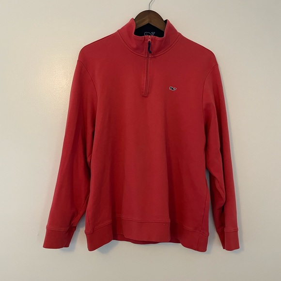 Vineyard Vines Other - Vineyard Vines Men’s Pullover Quarter Zip Jacket Minimalist Preppy LARGE